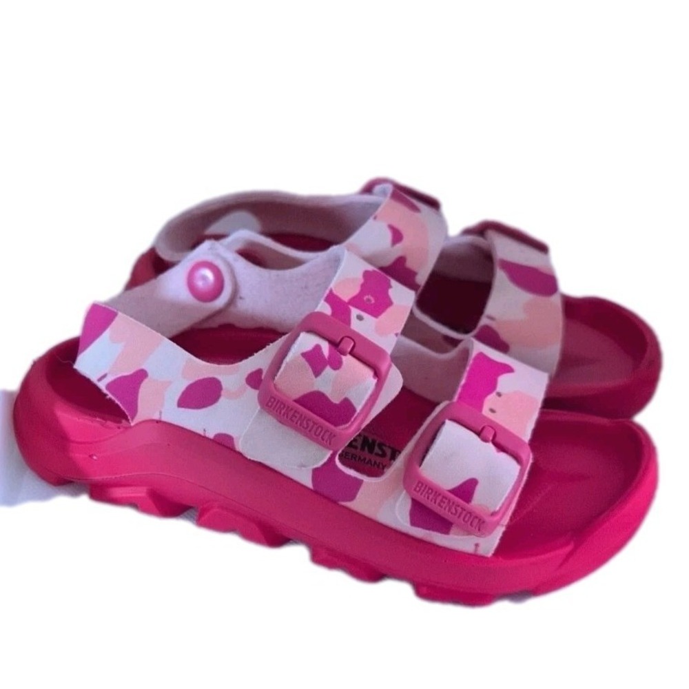 Birkenstock Kids Mogami Birko-Flor Sandal Camo Rose Size‎ Children's 27 (9 US)